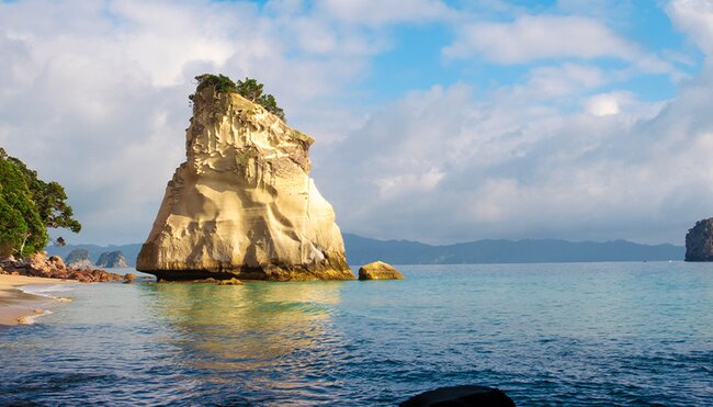 Coromandel Cathedral Cove, North Island, New Zealand