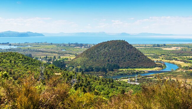 View of Lake Taupo