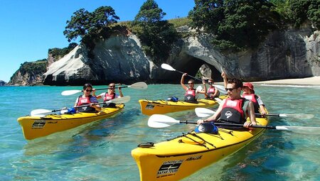 Kayaking in Coromandel, North Island, New Zealand