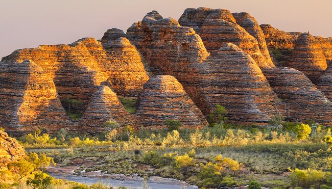 Bungle Bungles view in Purunulu National Park