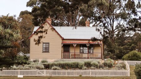 Retreat to this classic Tasmanian home, Bernacchi House, on Maria Island