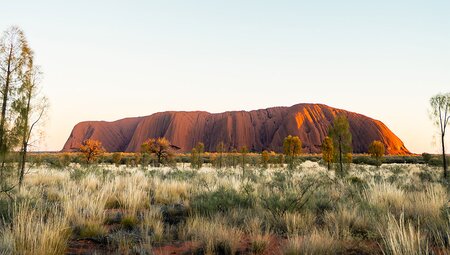 Uluru at sunrise
