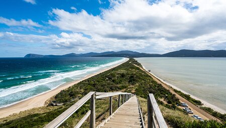 PUKH - Stairway to the Neck lookout on Bruny Island
