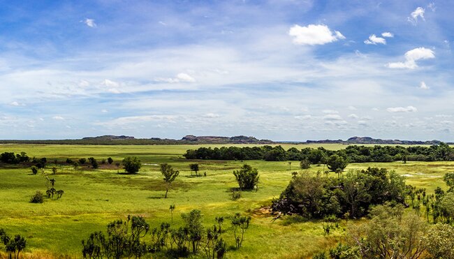 Panorama from the Nadab Lookout, Kakadu National Park, Northern Territory, Australia