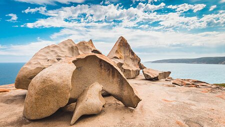 Iconic Remarkable Rocks  on Kangaroo Island, South Australia