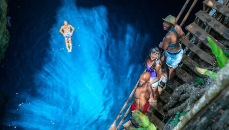Take a swim in the Cenotes in mexico
