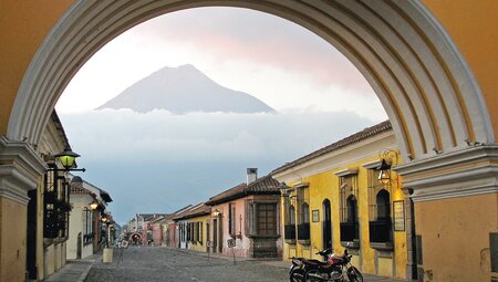 The picturesque town of Antigua, Guatemala