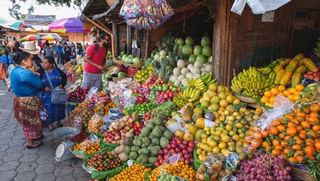 Fresh Fruit Market Antigua, Guatemala