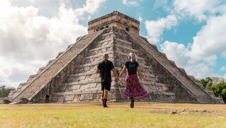 Explore the ruins of Chichen Itza in mexico with Intrepid Travel