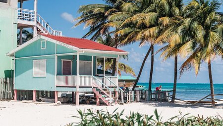 Relax beachside in sunny Caye Caulker