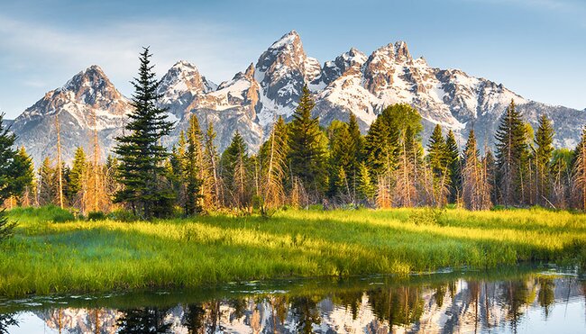 SASY - Grand Teton mountains landscape