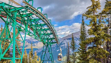 Sulphur Mountain Gondola, Alberta, Canada