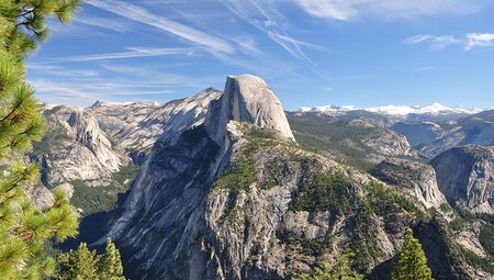 Half Dome from Glacier Point, Yosemite National Park, California, USA