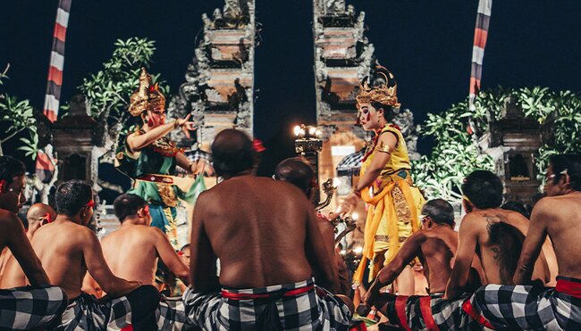 Traditional Balinese dance in Ubud