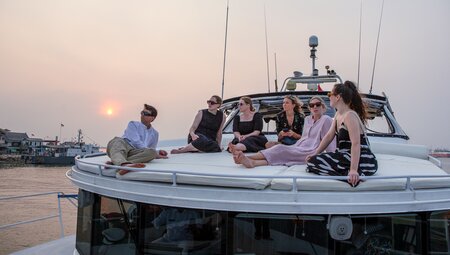Sunset cruise off the coast of Sanur