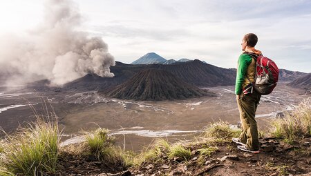 Hike up Mount Bromo in Indonesia