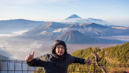 Mount Bromo in Indonesia