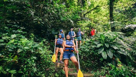 Explore white water rafting in Bali with Intrepid Travel