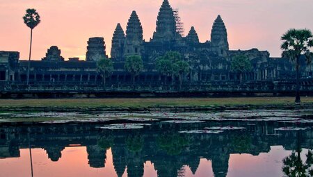 cambodia ankor wat sunrise
