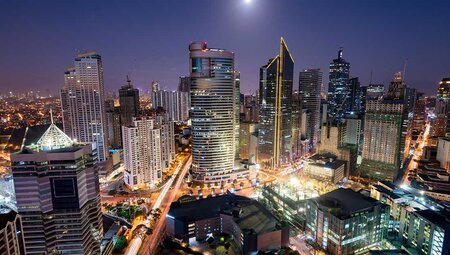 Intrepid Travel Philippines Manila Skyline