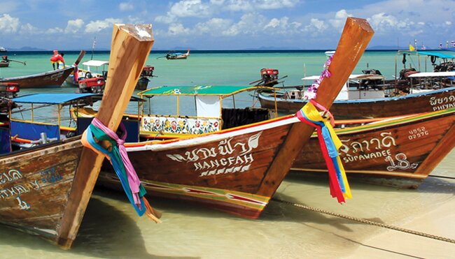 Longtail boats, Thailand