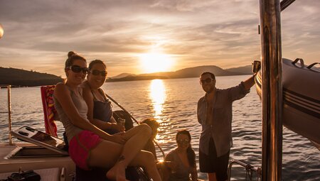 Thailand Sailing Sunset