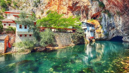 Blagaj Tekke Monastery in Bosnia & Herzegovina