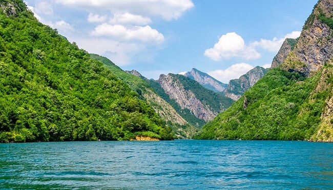 Lake Koman, Albania