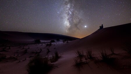 Stargazing in the Sahara