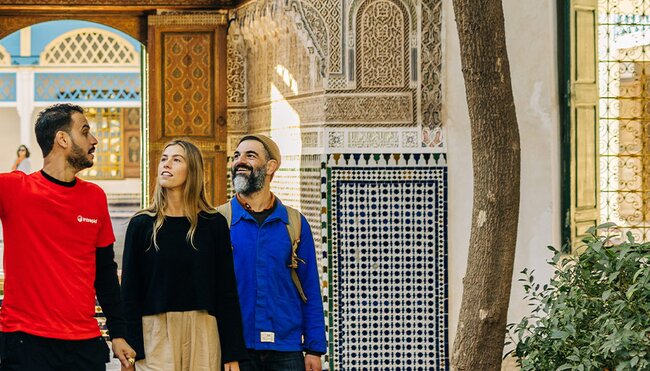 Exploring Moroccan architecture, Marrakesh