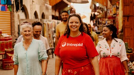 Explore Morocco's ancient Medina markets with Intrepid