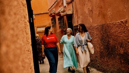 Explore the streets of Marrakech with Intrepid