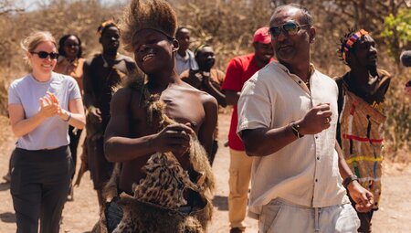 Dance with the Hadzabe Community