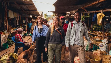 Exploring Mto wa Mbu village market
