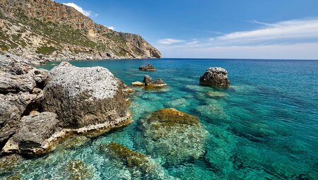 ZLSA - Clear Blue Waters of Lissos Beach Crete