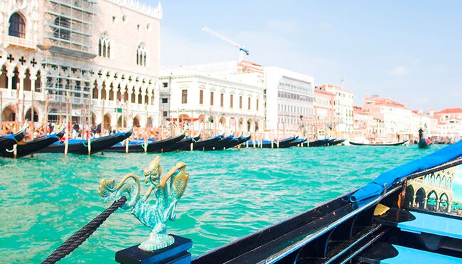 Gondola in Venice, Italy