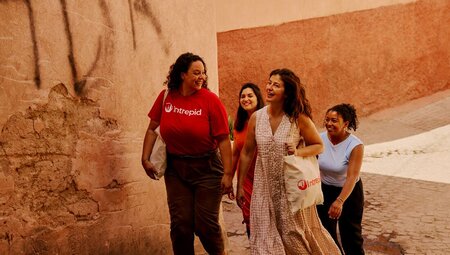 See the real streets of Marrakech with Intrepid Travel