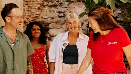 Exploring Split's Old Town back streets and markets