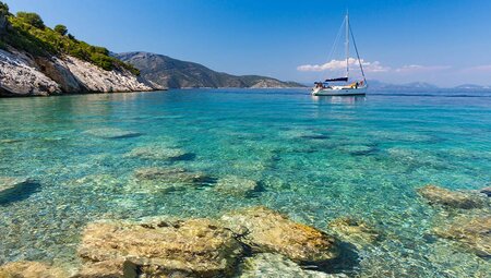 Stunning clear waters, Corfu, Greece