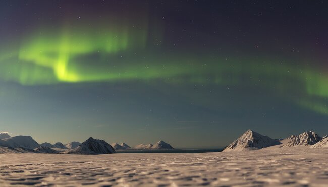 East Greenland and Iceland Northern Lights