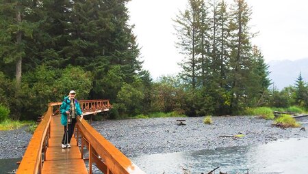 Hiking in Kenai Fjords National Park