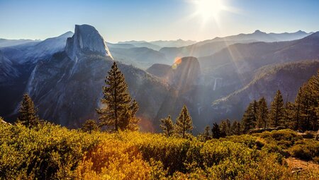 Hiking in Yosemite National Park