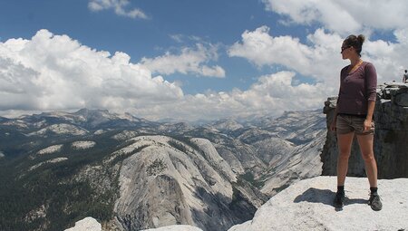 Hiking in Yosemite National Park