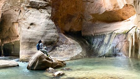 Hiking and Camping in Zion