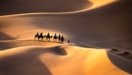 Wüste bei Merzouga