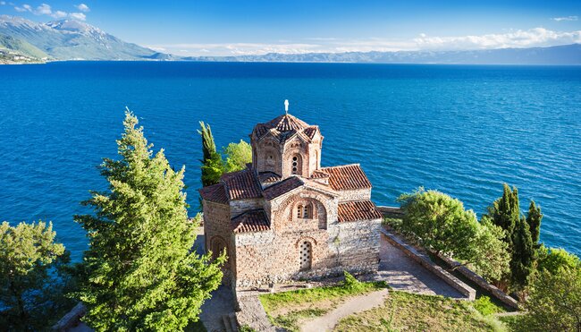 Nordmazedonien Ohrid See Kirche