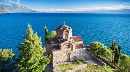 Nordmazedonien Ohrid See Kirche