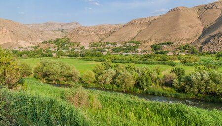 Armenien Fluss Arpa