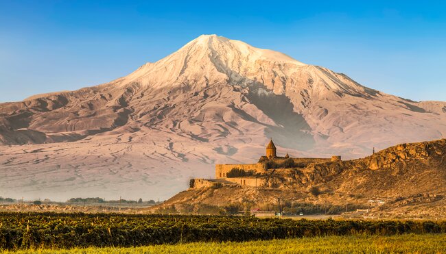 Armenien Kloster Chor Virap Ararat