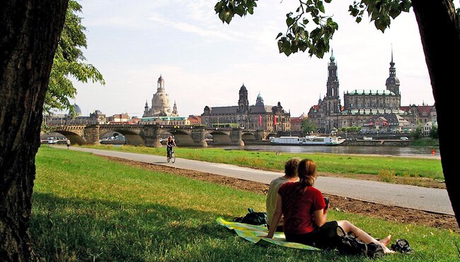 Der Elbe-Radweg: Von Dresden über die Sächsische Schweiz zur Lutherstadt Wittenberg